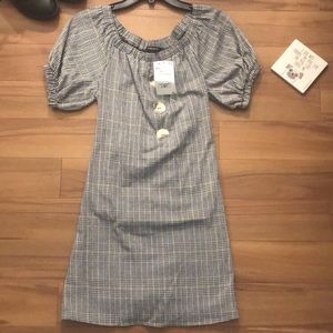 NWT ZARA Plaid Dress